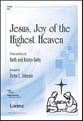 Jesus Joy of the Highest Heaven SATB choral sheet music cover